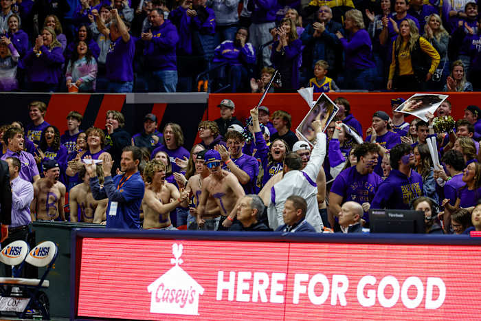 Phillips Academy Williamsville Illinois boys basketball March 7 2024 Nate Latsch 26526